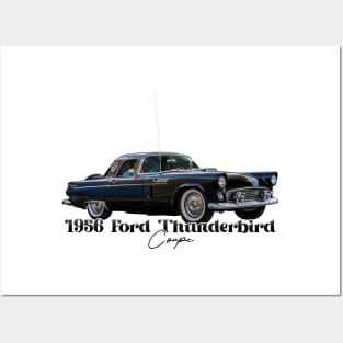 1956 Ford Thunderbird Coupe Posters and Art